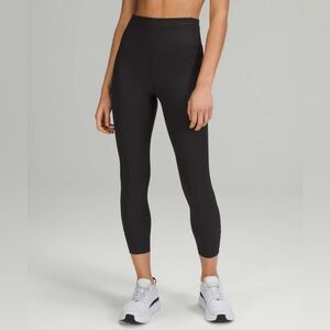 Lululemon Base Pace High-Rise Tight 23" *Ribbed Nulux - Black